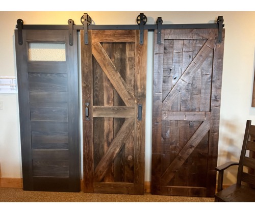 Barn door options