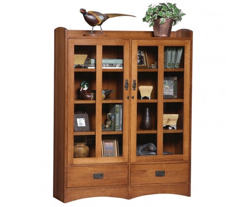 Gallatin Classic Display Case with drawers