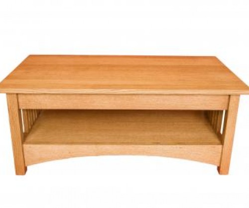 Bridger Mission Spindle Coffee Table