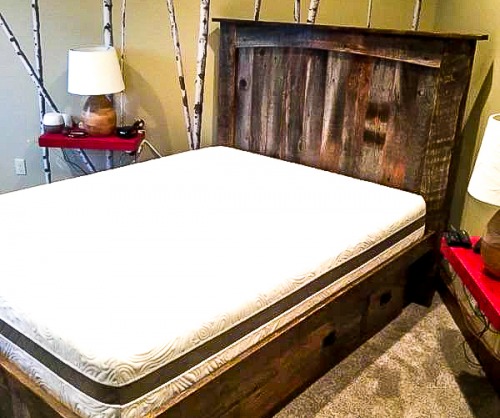 Reclaimed Slide-out Rifle Bed