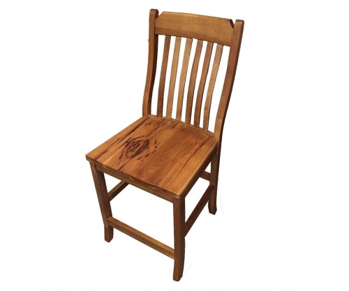 Hickory bar stool