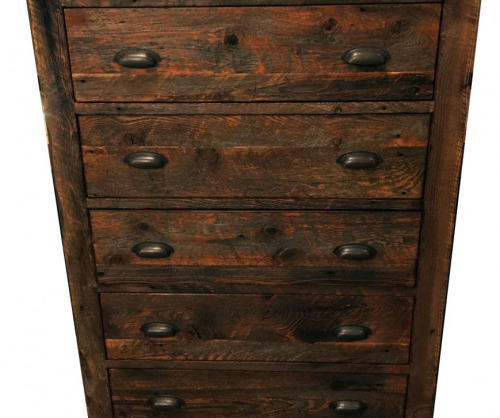 Reclaimed 5 drawer chest