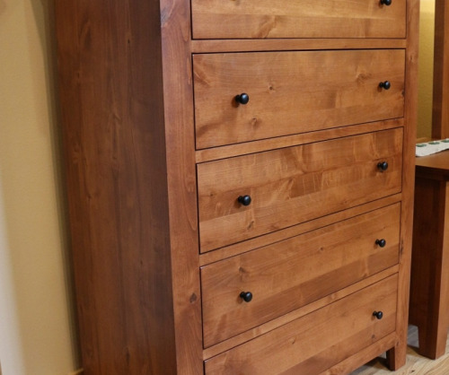 Virginia City Five Drawer Chest