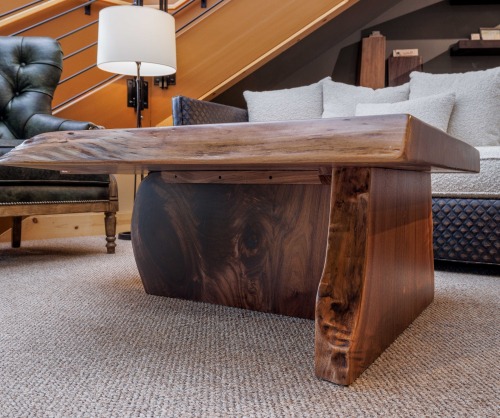 Walnut Live Edge Coffee Table