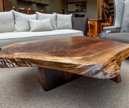 Walnut Live Edge Coffee Table