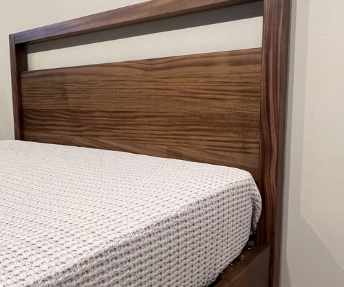 Modern Mahogany Bed 