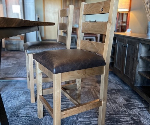 Farmhouse Ladderback Bar Stool