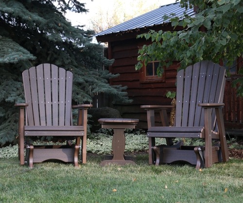 Adirondack Swivel Glider