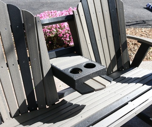  Adirondack Glider Bench