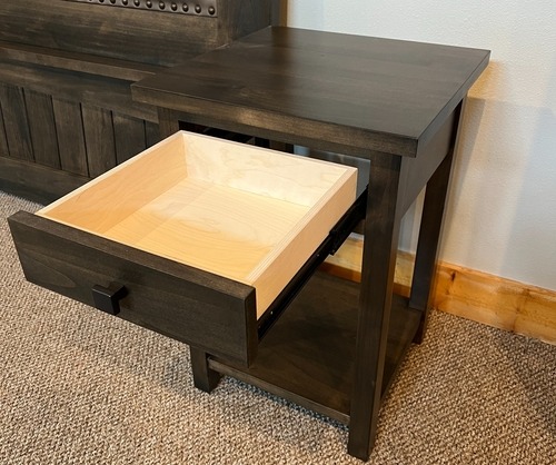 Saddle Peak One  Drawer Nightstand