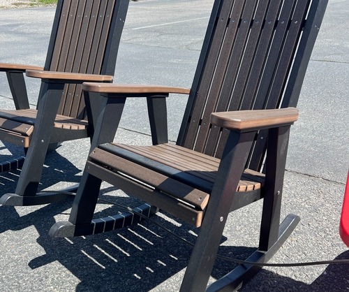 Antique Mahogany on Black