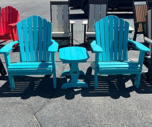 Adirondack Chairs - Aruba Blue