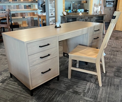 Custom Executive Desk- Poplar