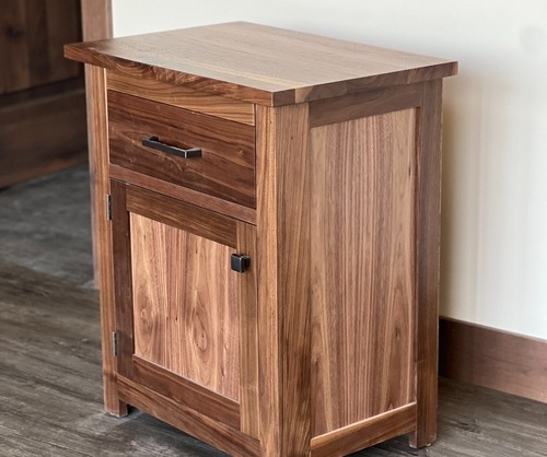Walnut Hideaway Night Stand