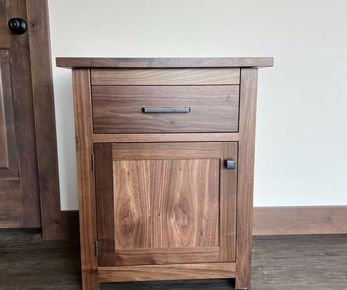 Walnut Hideaway Night Stand