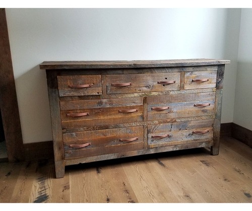 Reclaimed 7 drawer dresser