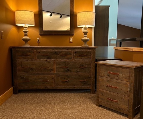 Reclaimed 7 drawer dresser