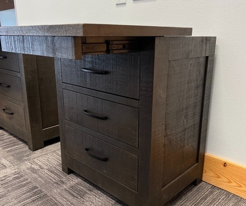 Hide Away 3 Drawer Night Stand