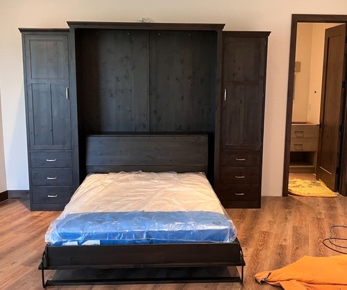 Murphy Bed - Vertical Queen with Custom Towers