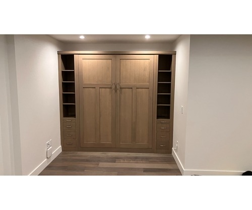 Murphy Bed - Queen Murphy Bed with Bookcase Towers