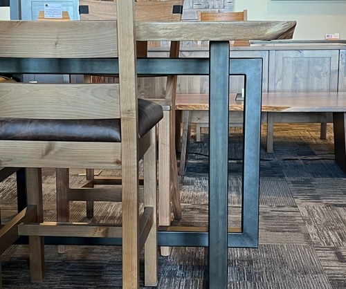 Choteau Base with White Oak Live Edge