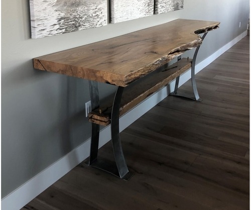 Live Edge Entryway Table