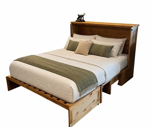 Murphy Cabinet Bed - Natural Alder 