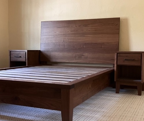 Modern Craftsman Platform Bed 