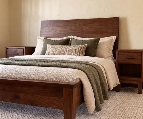 Modern Craftsman Platform Bed 