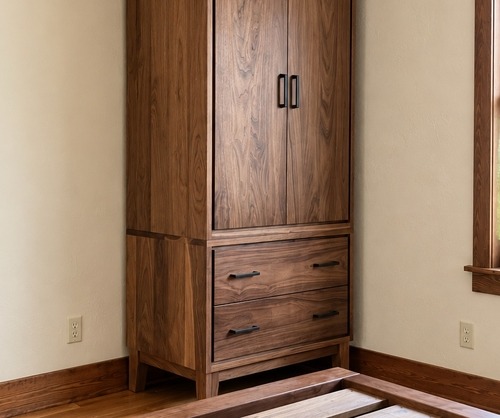 Walnut Armoire