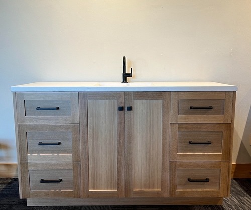 White Oak Vanity