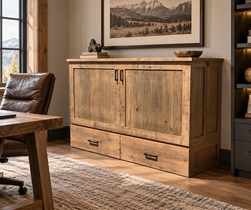 Murphy Cabinet Bed - Wasatch Alder