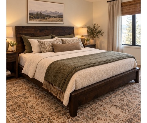Modern Craftsman - in Alder stained Jacobean