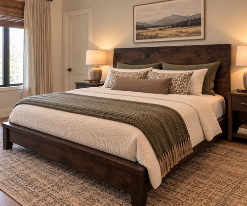 Modern Craftsman - in Alder stained Jacobean